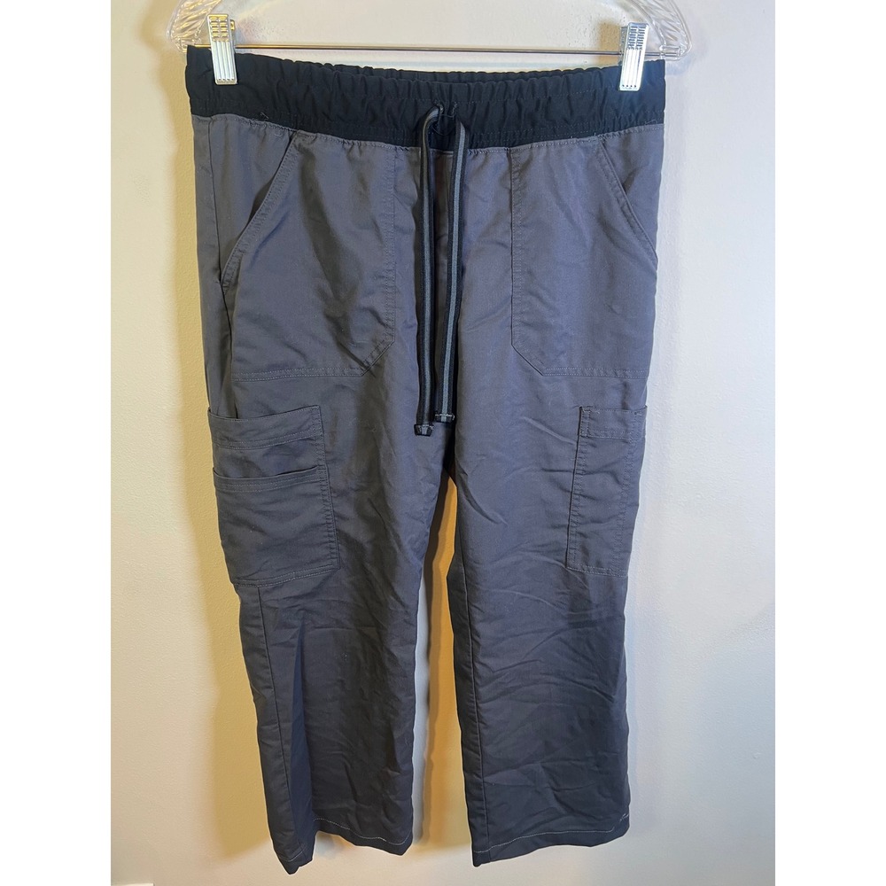 Scrubstar Women Scrub‎ Pants Cargo Pocket Gray XS